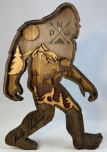 Load image into Gallery viewer, Bigfoot 11.5&quot; tall (scene with 5 layers)