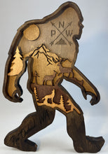 Load image into Gallery viewer, Bigfoot 11.5&quot; tall (scene with 5 layers)