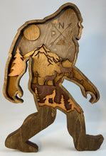 Load image into Gallery viewer, Bigfoot 11.5&quot; tall (scene with 5 layers)